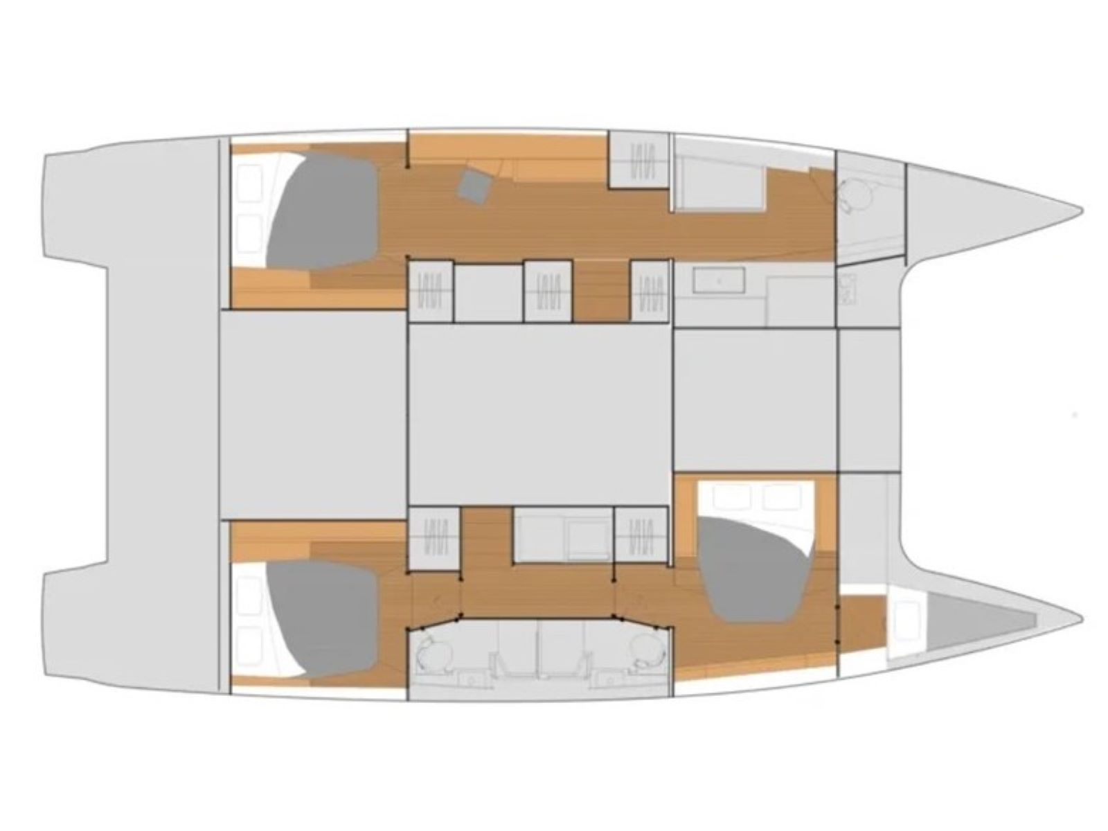 Photo #2 - Fountaine Pajot Saona 47 Maestro - 3 + 1 cab. (Dark Star) en Annapolis Maryland - 36172