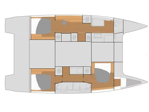 Fountaine Pajot Tanna 47 Maestro - 3 cab. (Satori)  - 1