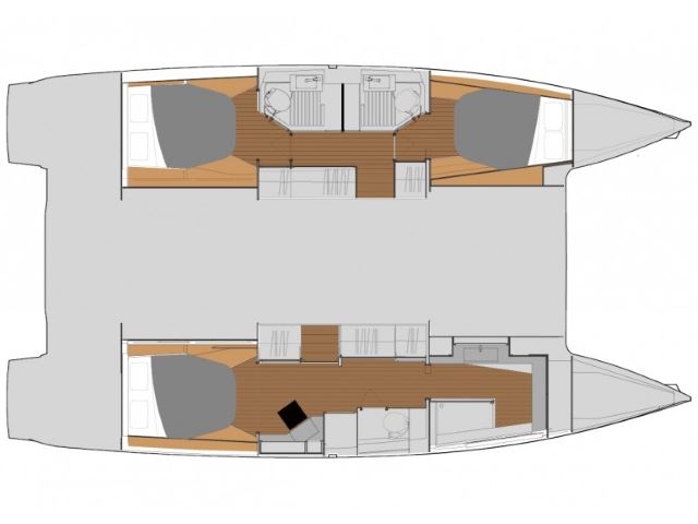 Photo #2 - Fountaine Pajot Astrea 42 Maestro (Serene Blue) en Nanny Cay - 36194