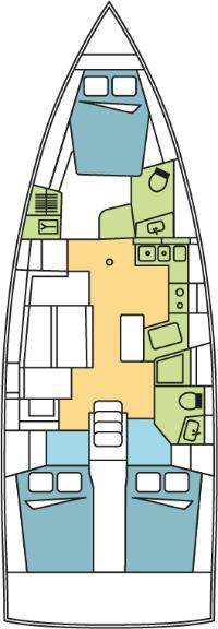 Photo #2 - Oceanis 40.1 - 3 cab. (JULIANA) en Kos - 36224