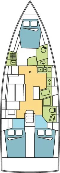 Oceanis 40.1 - 3 cab. (JULIANA)  - 1