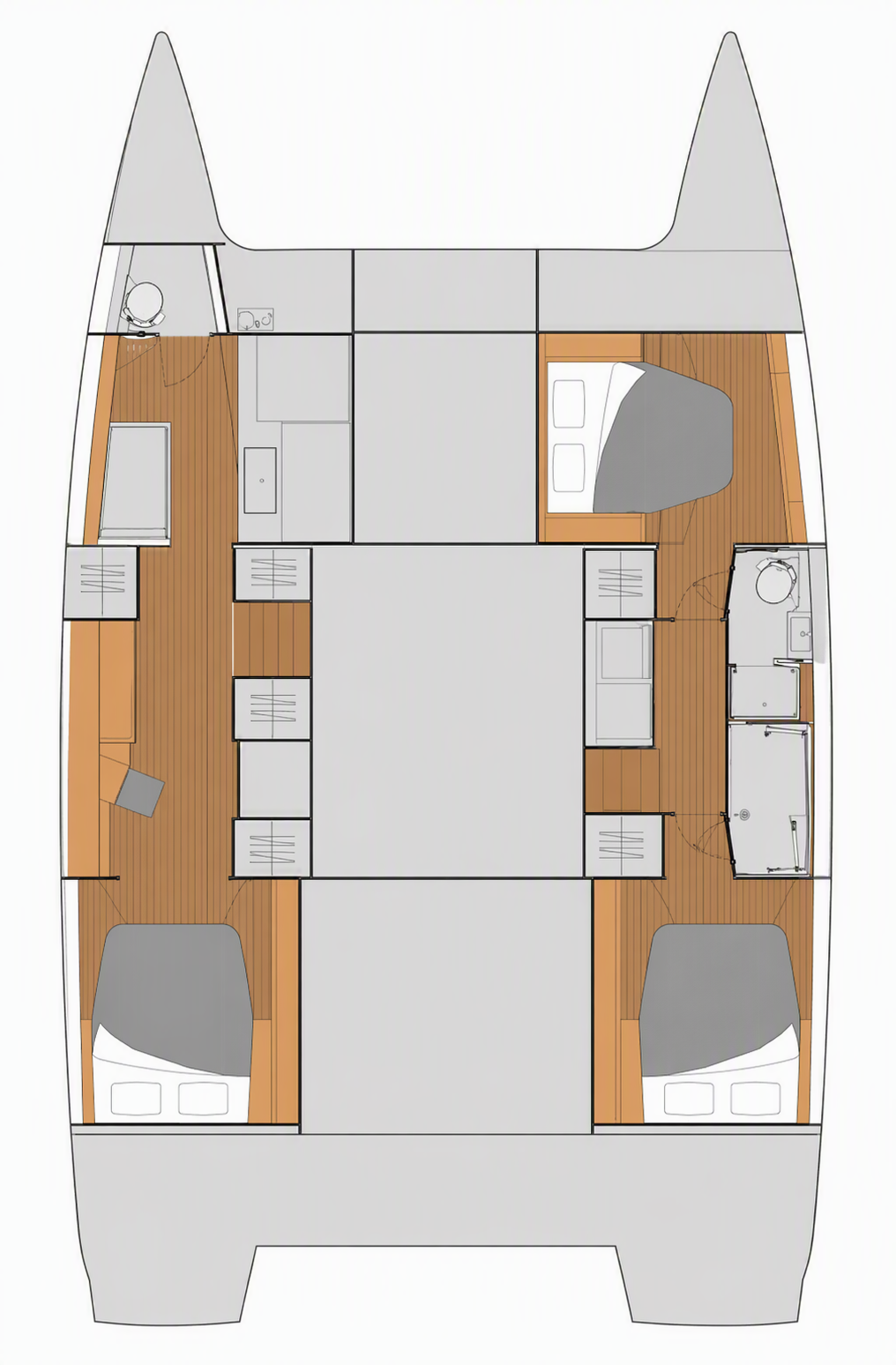 Fountaine Pajot Saona 47 - 5 cab. — photo 2