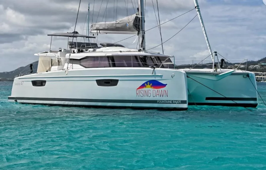 Fountaine Pajot Saona 47 (Quintet) - 3 + 1 cab. (Rising Dawn)  - 0
