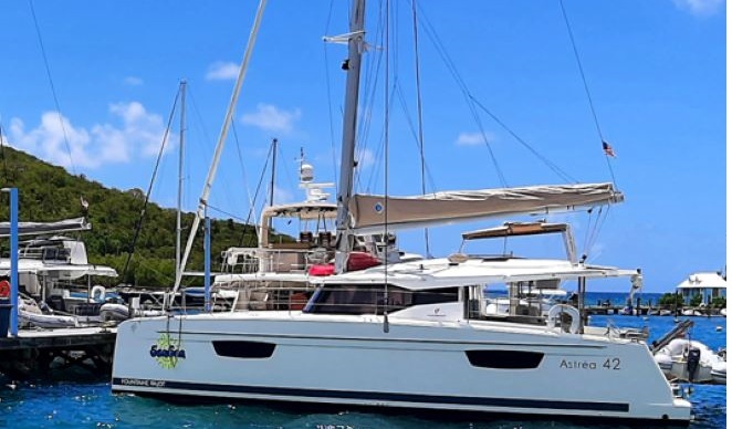 Photo #1 - Fountaine Pajot Astrea 42 (SeaSea) en St. Thomas - 36265