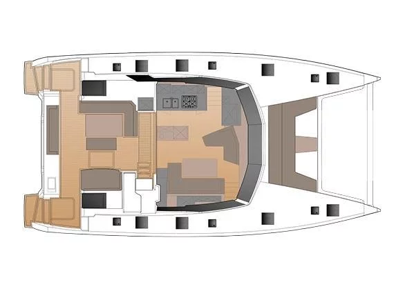 Fountaine Pajot Aura 51 (Carrie Lee)  - 2