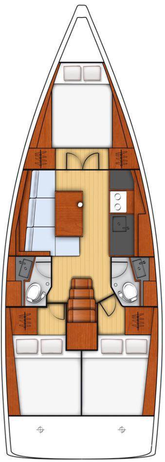 Photo #2 - Oceanis 38.1 (Triton 89) en Fethiye - 36364