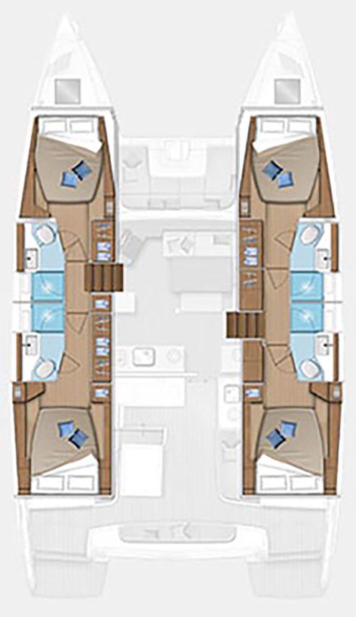 Photo #2 - Lagoon 46 Fly (PRESTIGE) in Athens - 36377