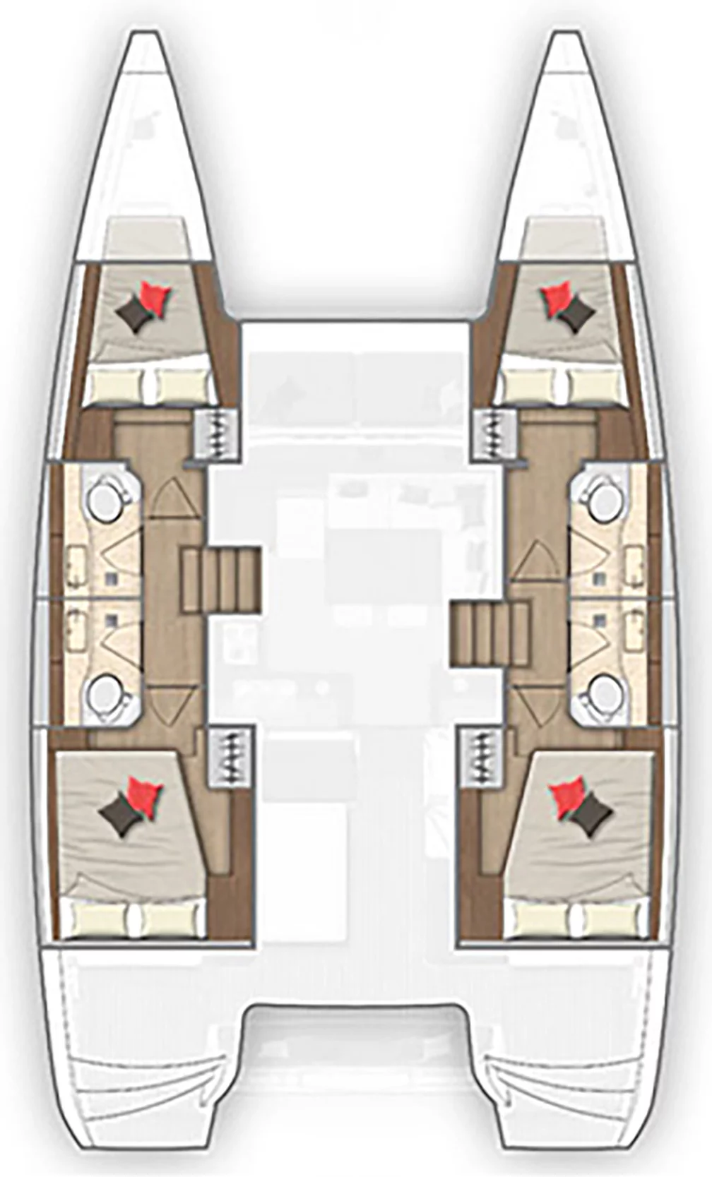 Lagoon 40 - 4 cab. (PRESTIGE)  - 1