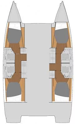 Fountaine Pajot Astrea 42 - 4 + 2 cab. (PRESTIGE)  - 1