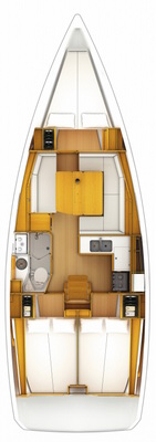 Photo #2 - Sun Odyssey 389 (ECONOMY) in Propriano - 36464