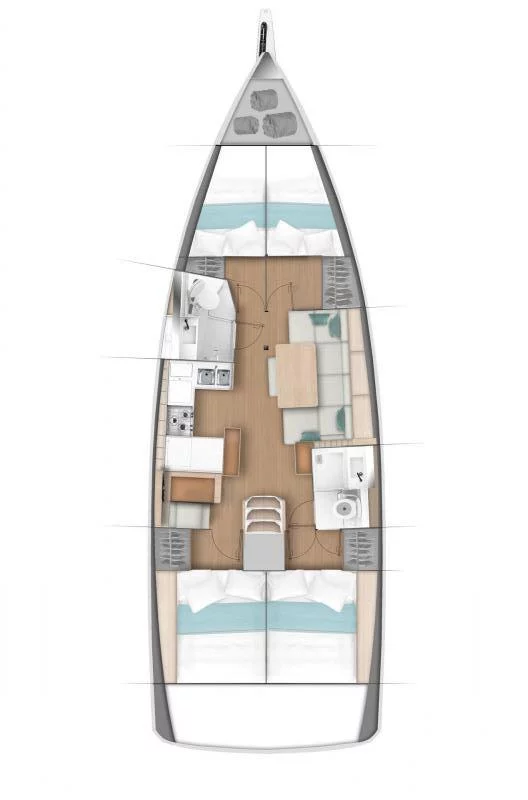 Sun Odyssey 440 (Ocean Song)  - 1