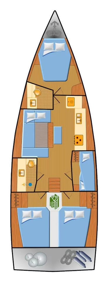 Dufour 430 (Whisky)  - 1