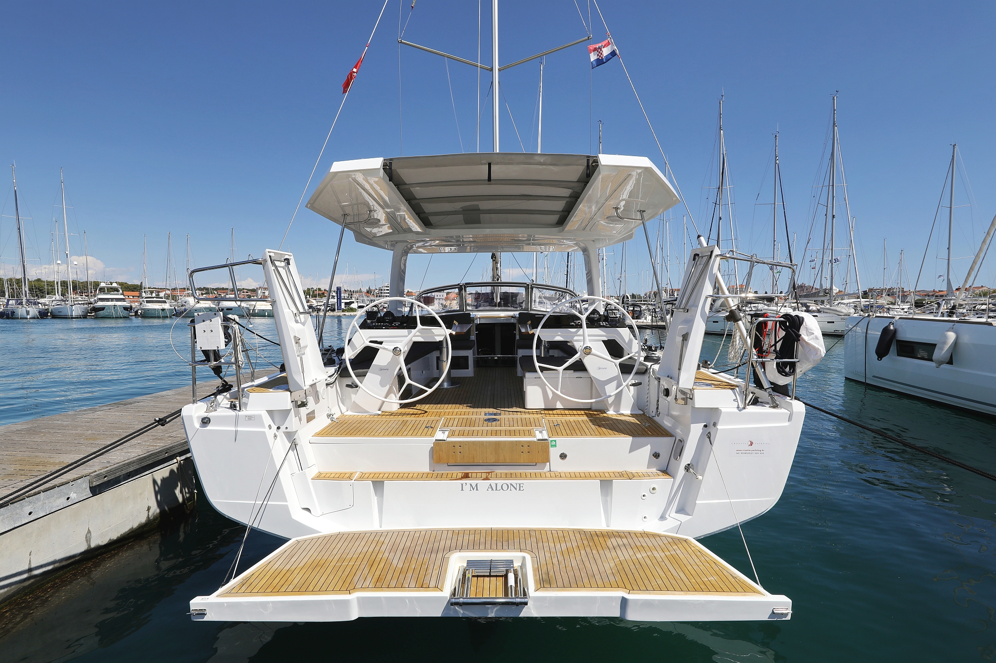 Photo #1 - Hanse 460 - 4 cab. (I'm Alone) in Biograd - 36525