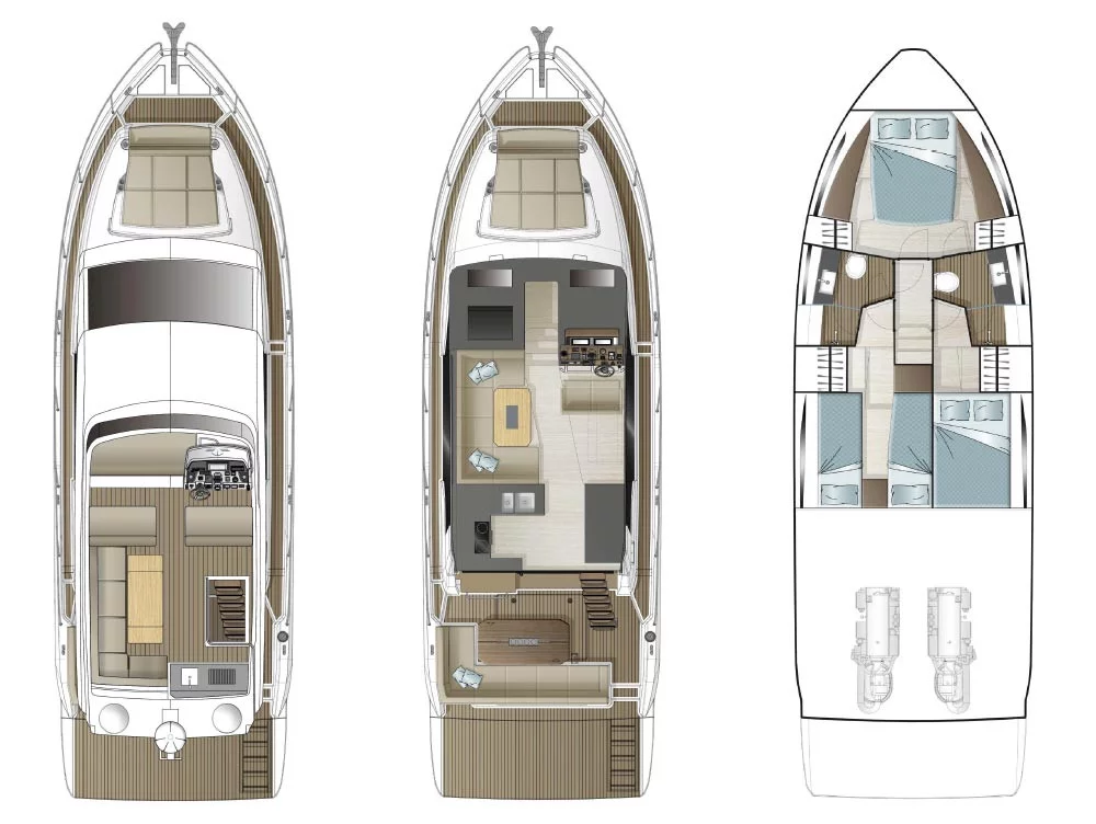 Sealine F430 (Grace II)  - 1