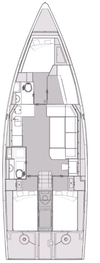 Elan Impression 45 - 4 cab. (Giovannina)  - 1