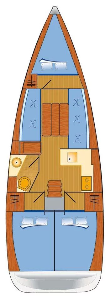 Sun Odyssey 349 (Ana)  - 1