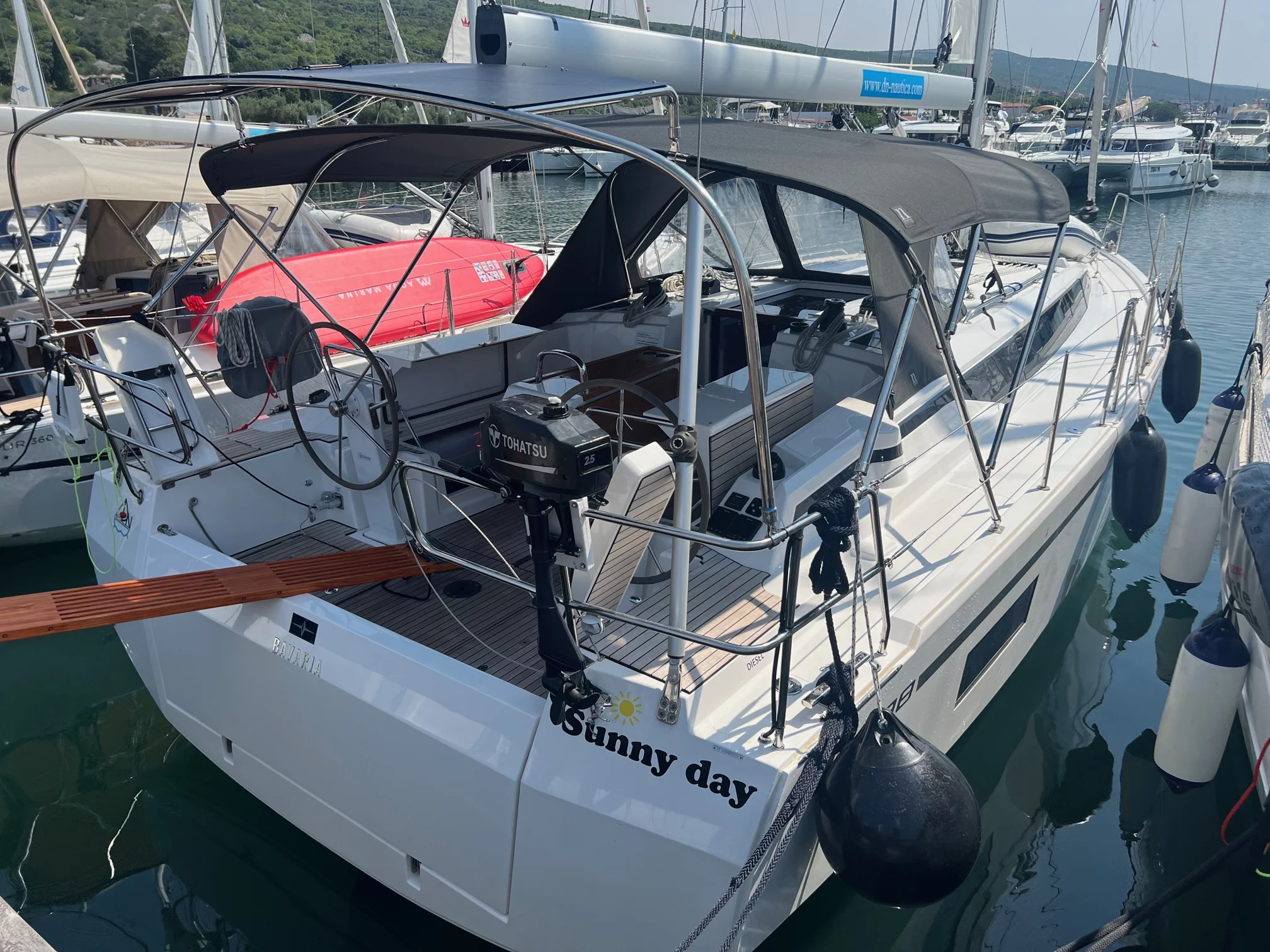 Bavaria C38 (Sunny Day)  - 2