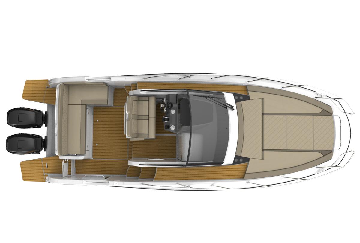 Photo #2 - Quicksilver Activ 875 Sundeck (Summer Dream) en Tribunj - 36740