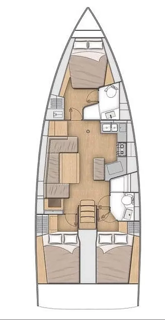 Oceanis 40.1 - 3 cab. (PRESTIGE)  - 1