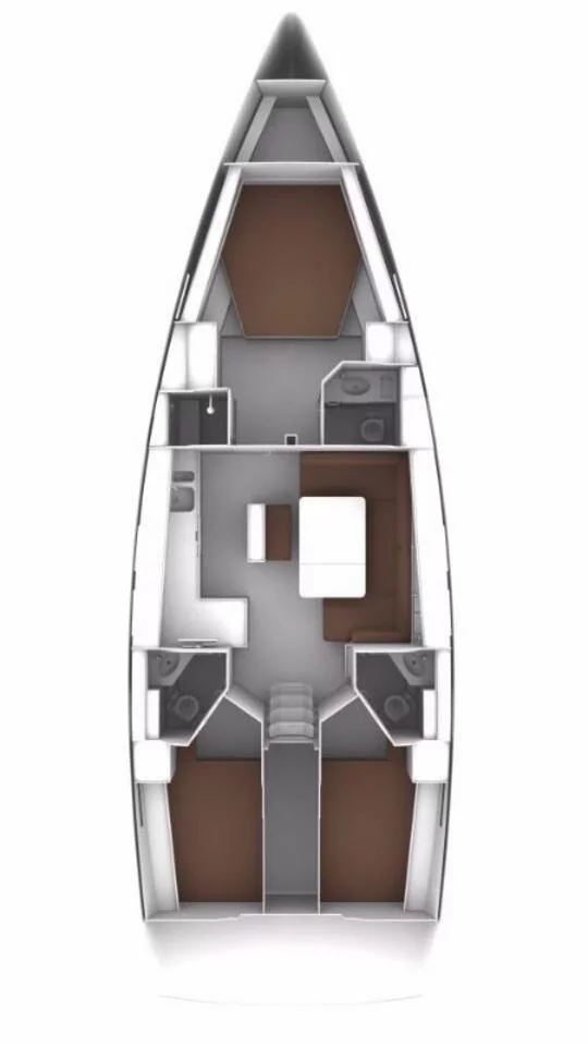 Bavaria Cruiser 46 Style - 3 cab. (Adina)  - 1