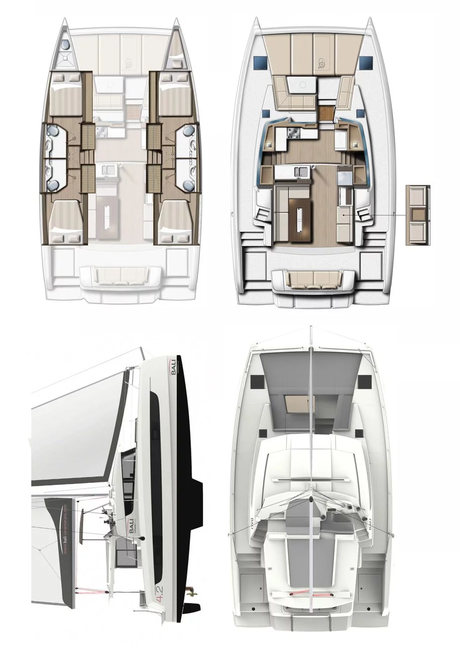 Bali 4.2 - 4 + 1 cab. (Ediba Pisces)  - 1