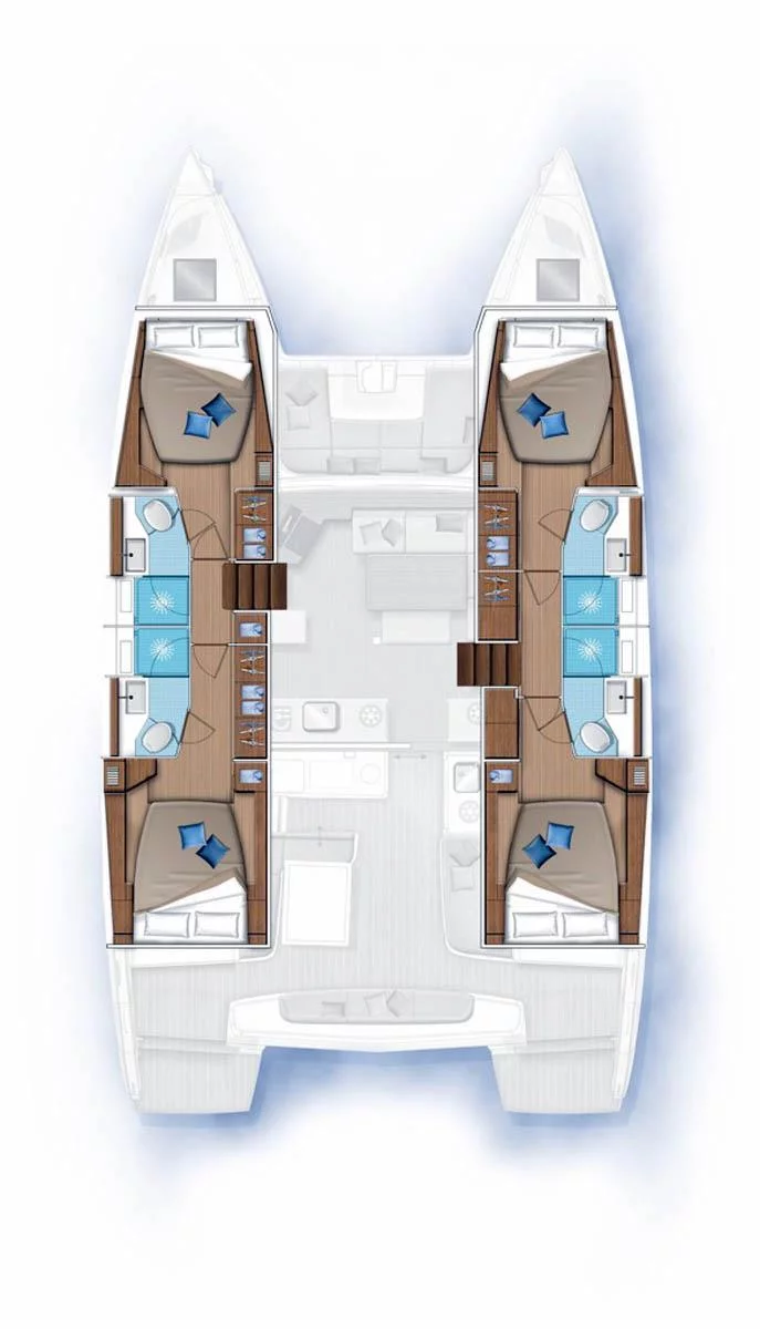 Lagoon 46 - 4 + 2 cab. (SV SailMates)  - 1