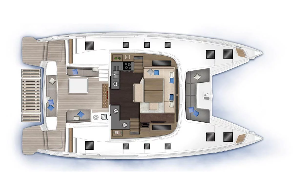 Lagoon 51 - 6 cab. (Sapphire Seas)  - 2
