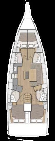 Oceanis 46.1 - 4 cab. (Jacob)  - 1
