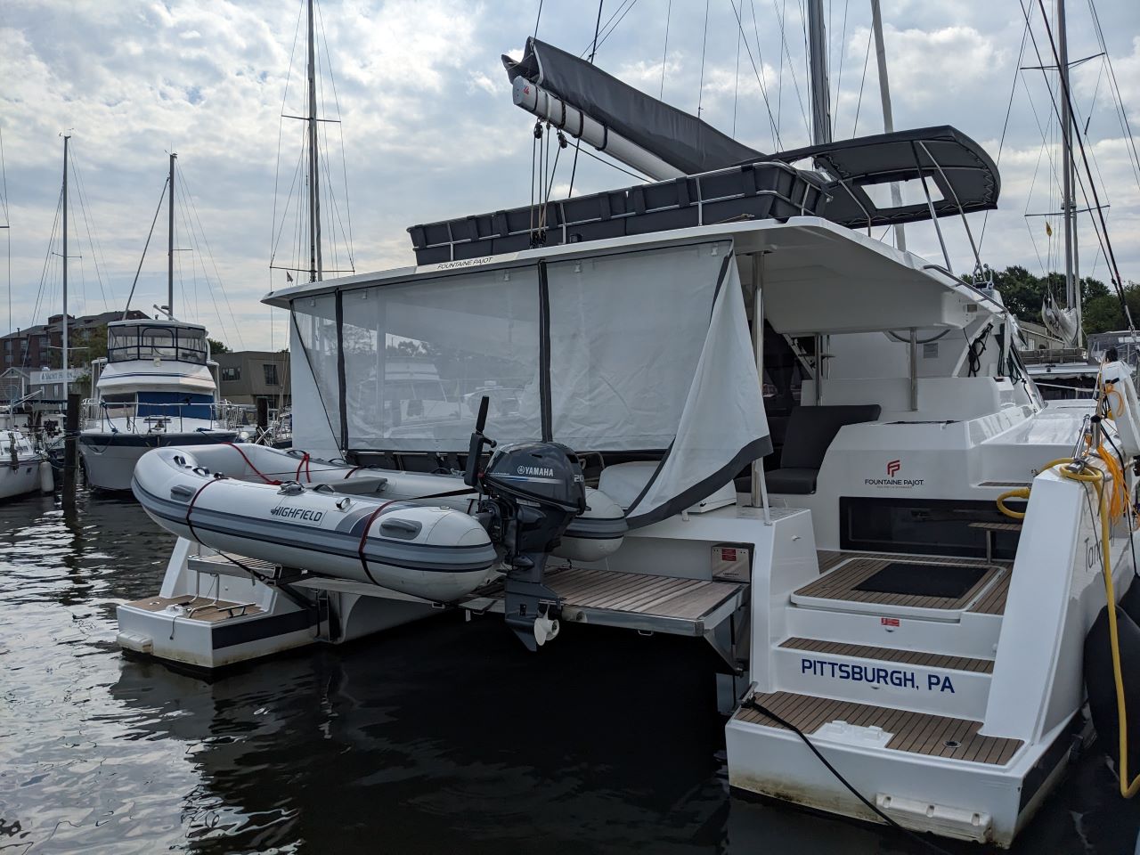 Photo #3 - Fountaine Pajot Tanna 47 - 5 cab. (Dragonfly) en Nanny Cay - 36998