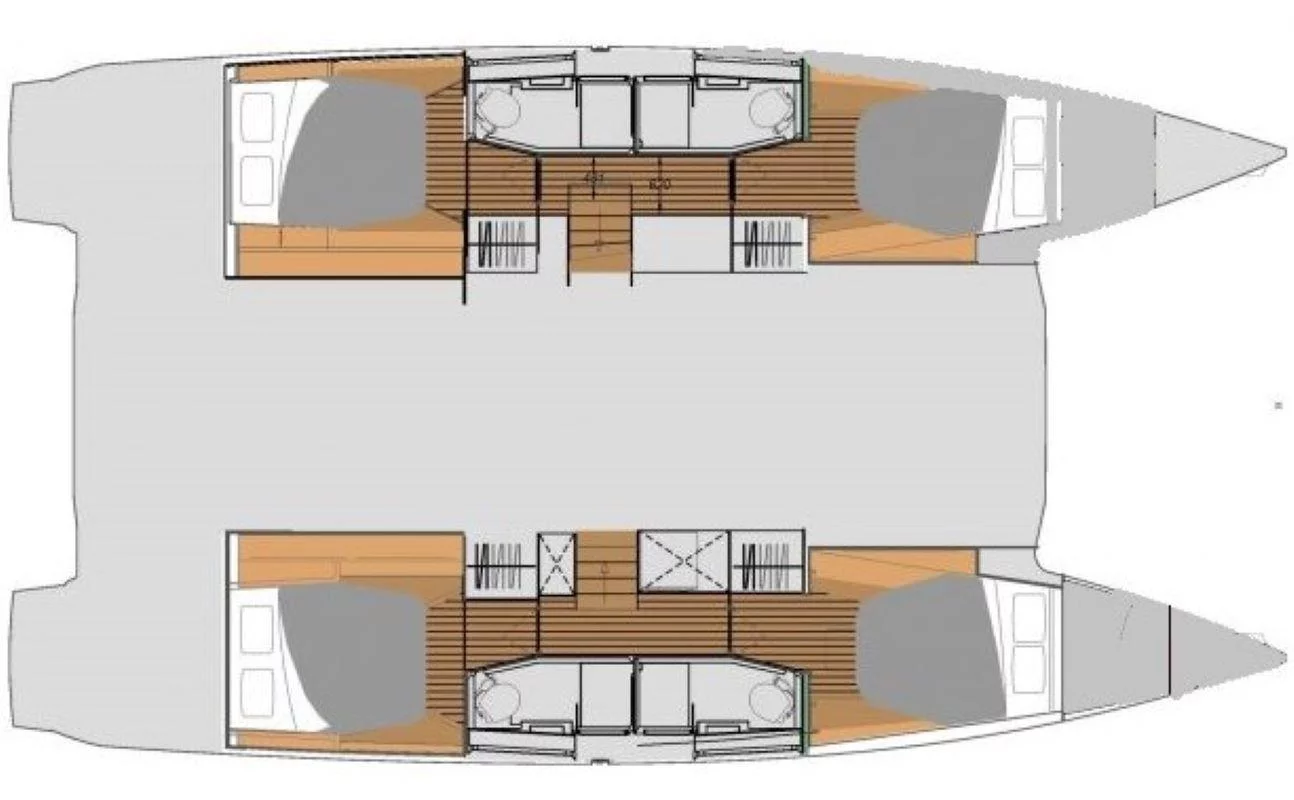 Fountaine Pajot Elba 45 - 4 cab. (Family Therapy)  - 1