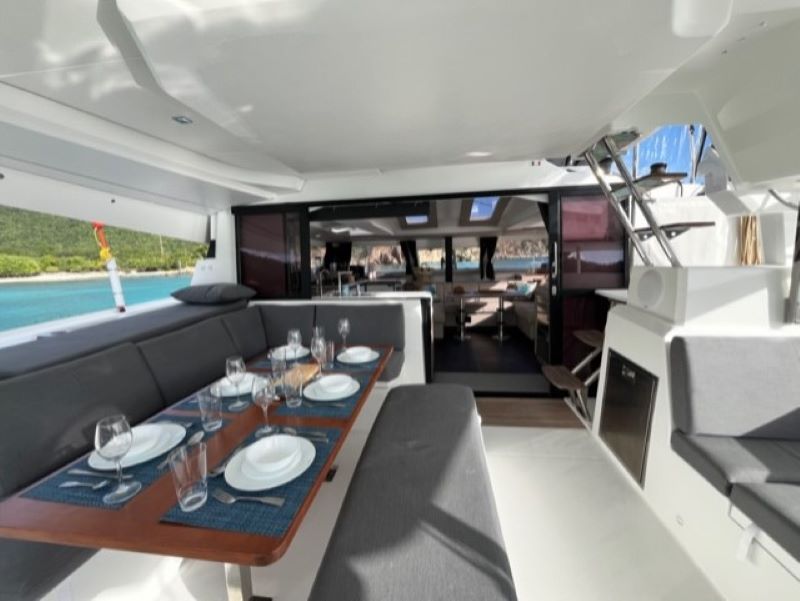 Photo #4 - Fountaine Pajot Elba 45 - 4 cab. (Family Therapy) in St. Thomas - 36999