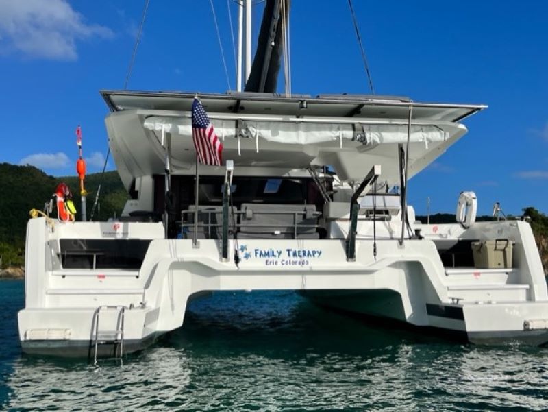 Photo #6 - Fountaine Pajot Elba 45 - 4 cab. (Family Therapy) in St. Thomas - 36999