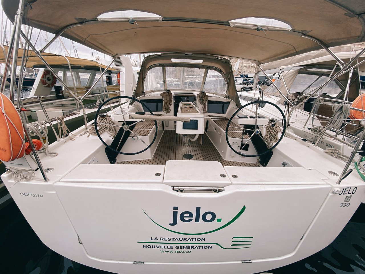 Photo #1 - Dufour 390 GL (Jelo) en Marseillan - 37023