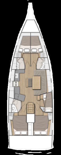 Photo #2 - Oceanis 46.1 (Gkilia Mare) in Atene - 37038
