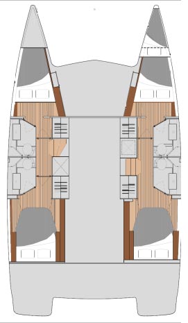 Photo #2 - Fountaine Pajot Isla 40 - 4 + 1 cab. (Orion) en Biograd - 37053
