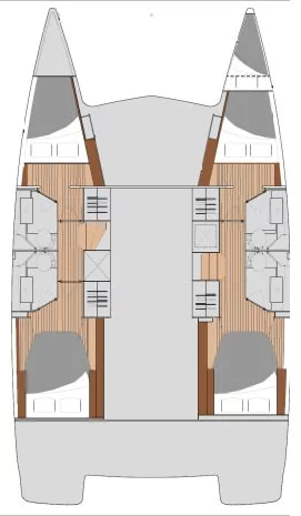 Fountaine Pajot Isla 40 - 4 + 1 cab. (Orion)  - 1
