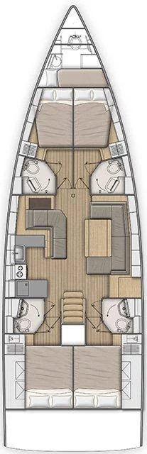 Oceanis 51.1 (Demilia Star)  - 1