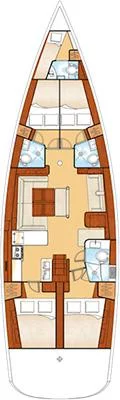 Oceanis 54 (ECONOMY)  - 1
