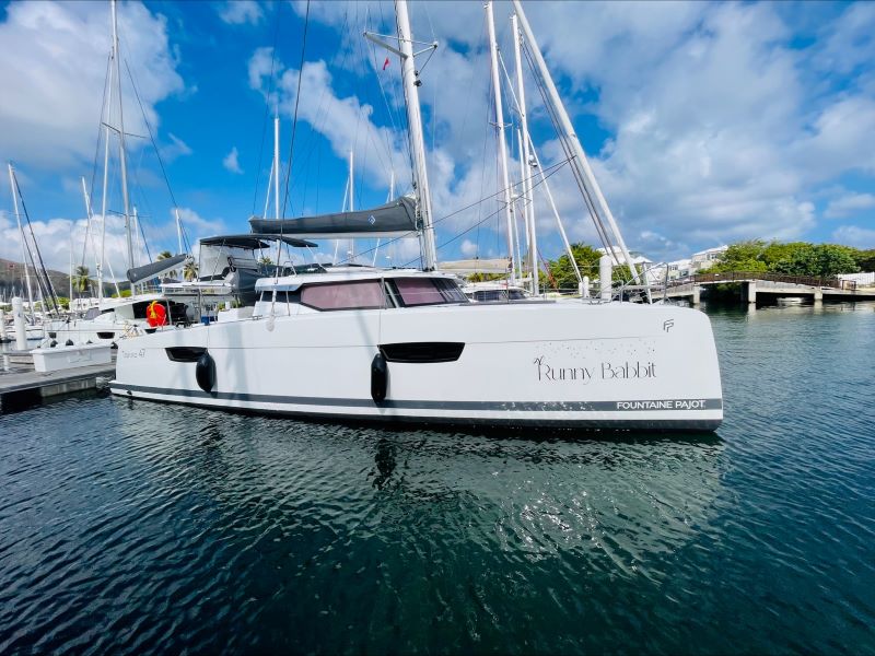 Photo #1 - Fountaine Pajot Tanna 47 - 5 cab. (Runny Babbit) in Nanny Cay - 37186