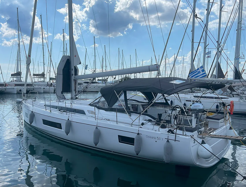 Photo #4 - Oceanis 51.1 - 5 + 1 cab. (Glafki) en Athènes - 37217