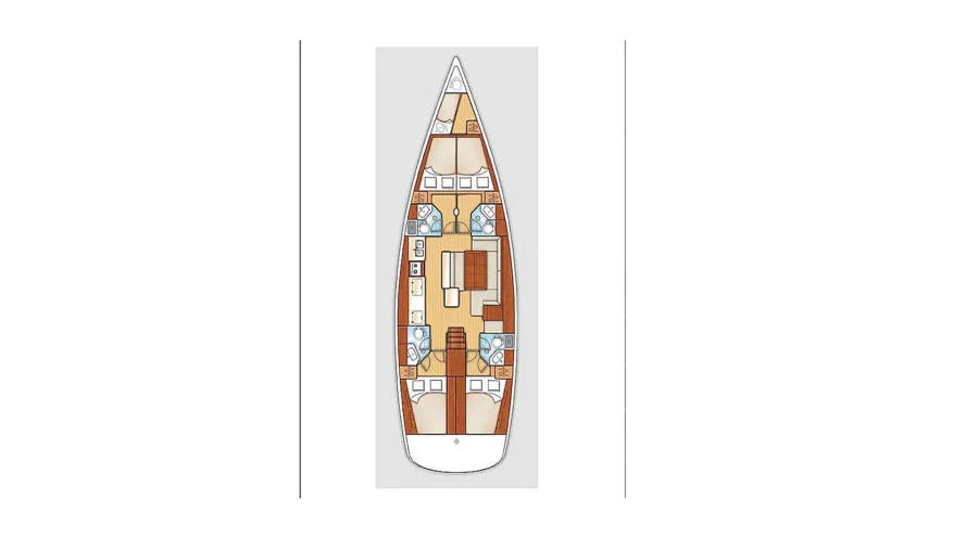 Oceanis 50 - 4 + 1 cab. (Fata Morgana)  - 1