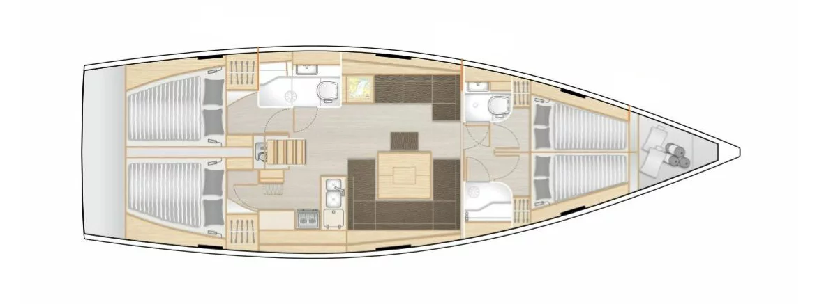 Hanse 458 (Kiveli)  - 12