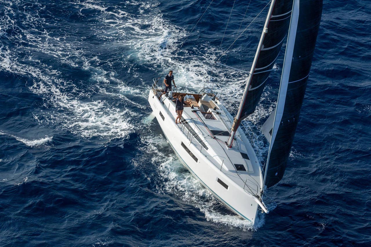 Photo #3 - Sun Odyssey 410 - 3 cab. (Under Pressure) en Elba - 37486