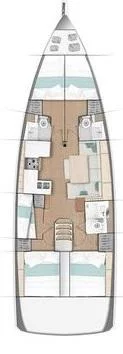 Sun Odyssey 490 - 5 cab. (Magellan)  - 1