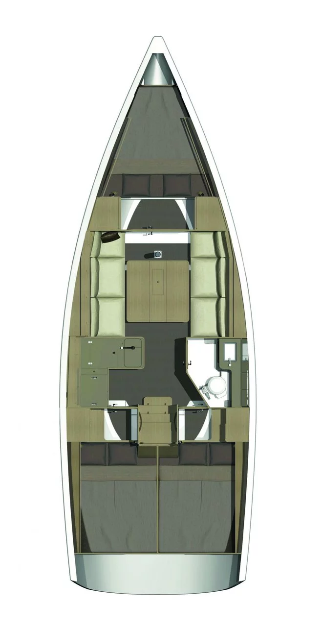 Dufour 350 GL (Moonsail)  - 1