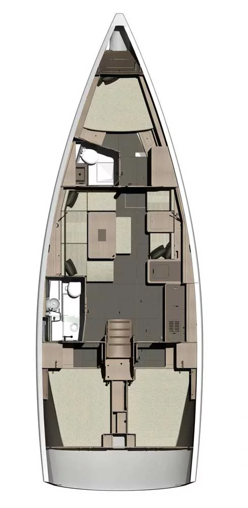Dufour 412 (Blue Sky)  - 1