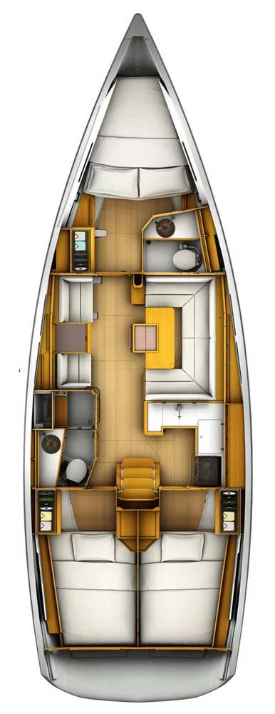 Sun Odyssey 419 - 3 cab. (Sunny)  - 1