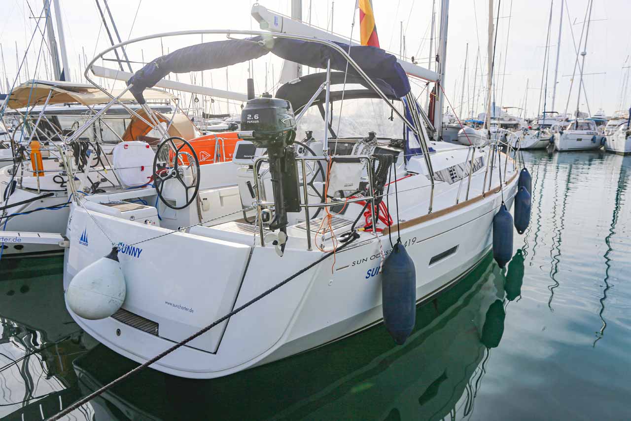 Photo #3 - Sun Odyssey 419 - 3 cab. (Sunny) en Palma - 37534