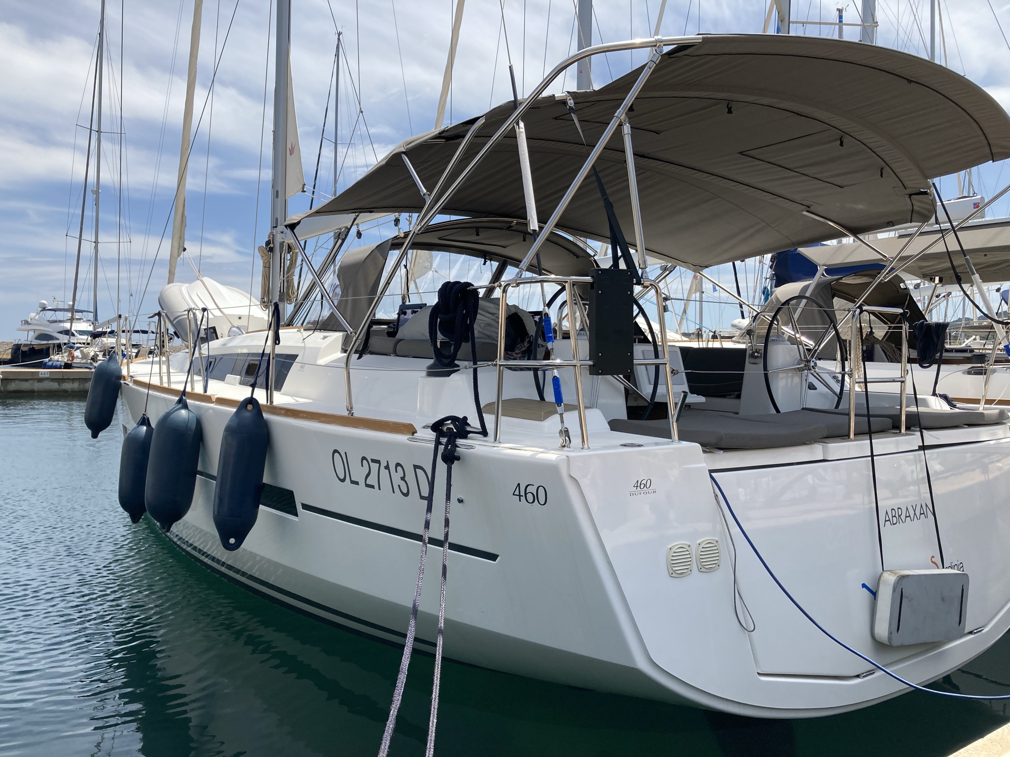Photo #1 - Dufour 460 GL - 5 cab. (Abraxan) en Portisco - 37538