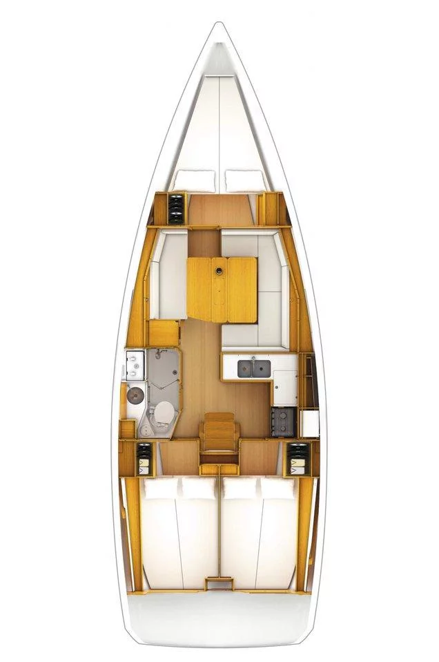 Sun Odyssey 389 (Emilina)  - 1